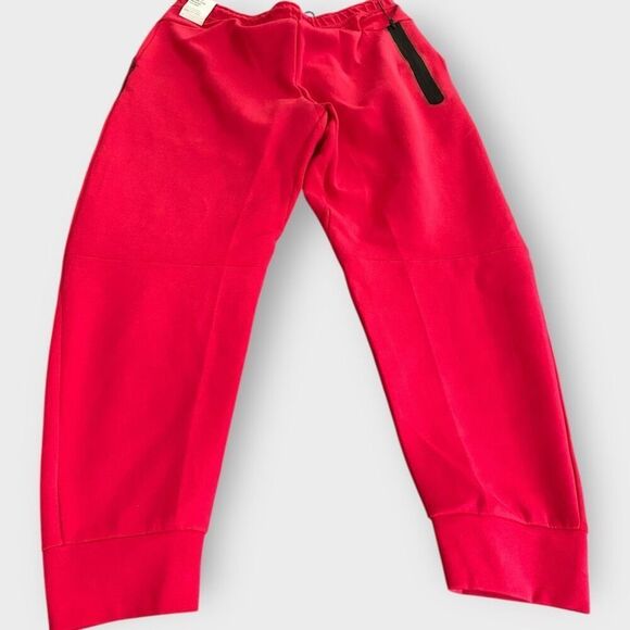 Nike Sportswear Tech Fleece Joggers Very Berry Red Mens Size XXL CU4495-643 New - Picture 7 of 11